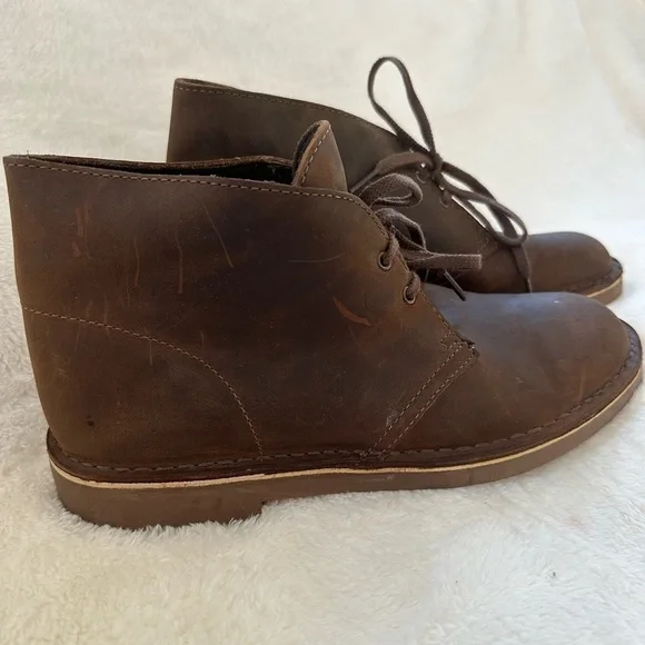 Clarks Dark Brown Men’s Desert Boots 8.5 M Chukka Boots