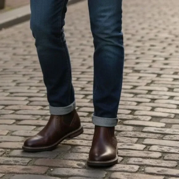 Nunn Bush Men's Brown Chukka Boots