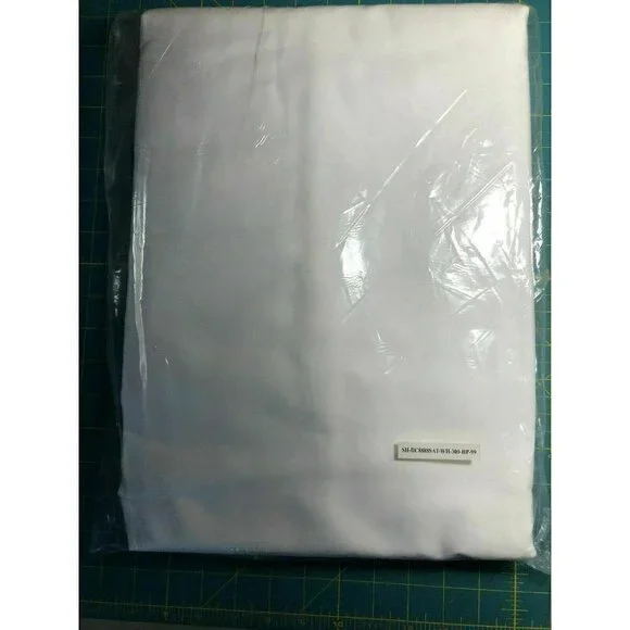 New Luxury Hotel Quality Queen Duvet Cover Sateen White