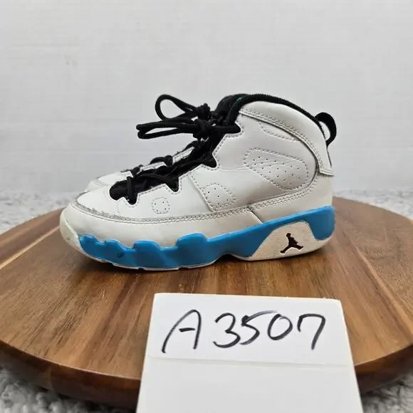 Jordan 9 Retro Toddler 10c Powder Blue 2024 TD Athletic Daily Sneaker 401812-101