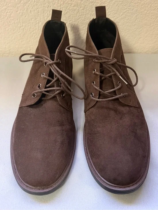 Alfani Brown Suede Chukka Boots