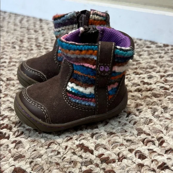 Baby‎ girls Colorful Knit Baby Boots