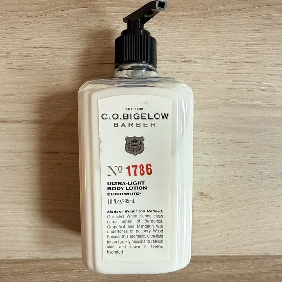 C.O. Bigelow Barber Elixir 1786 White Lotion, 10 Oz, Unisex
