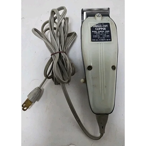 Vintage 1959 Whal Single cut electric clippers‎ Model SC Tested Working