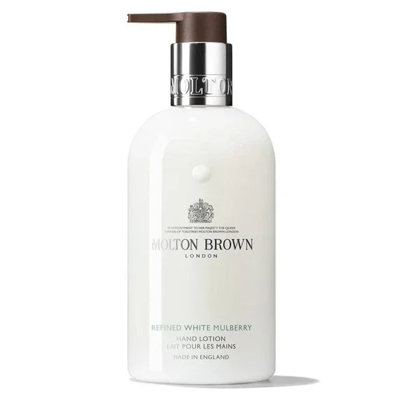 Molton Brown White Mulberry Hand Lotion 10oz -‎ New (Missing Nozzle)