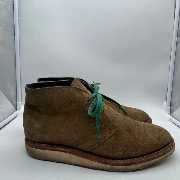 Thursday Boot‎ Co Scout Brown Suede Chukka Boots Mens 9.5 Vibram Sole 23081-1172