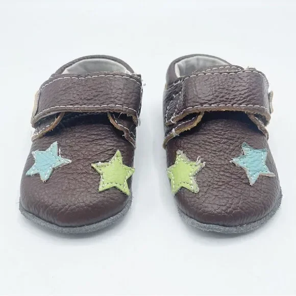 Outbak’s soft soled leather shoes - size 3 month