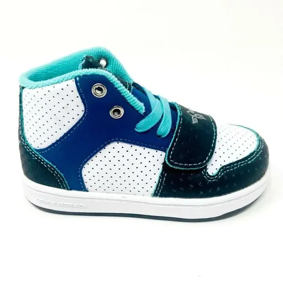 Creative Recreation Cesario Blues Black Aqua Toddler Casual Sneakers