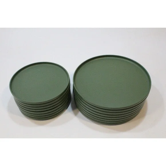 Lot of 16 MCM Green West Elm Aaron Probyn Modern Melamine‎ 10