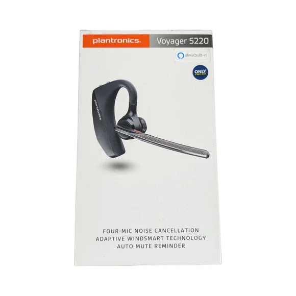 BbU POLY Plantronics Voyager 5220 Noise Cancelling‎ Bluetooth Headset Used