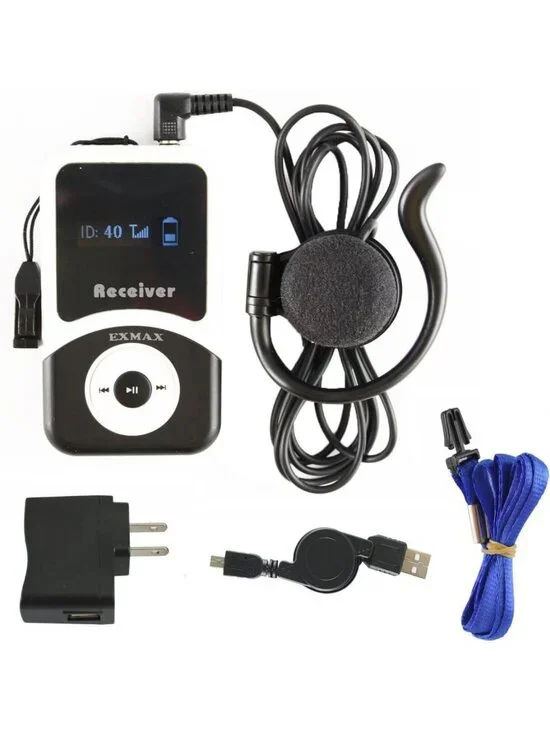 Wireless Tour Guide Receiver Earphone for Simultaneous Translation & Teaching