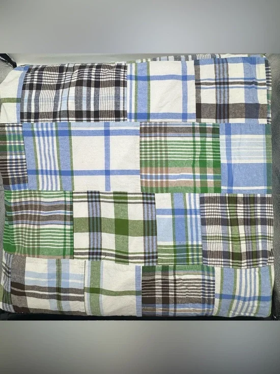 Pottery Barn Kids Full/Queen Patchwork Duvet Cover