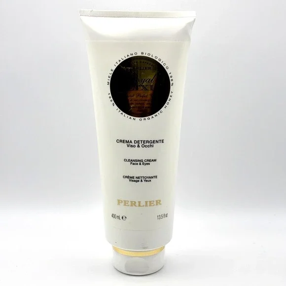 Perlier Royal Elixir Cleansing Cream for Face and Eyes Jumbo 13.5 oz‎ New Sealed