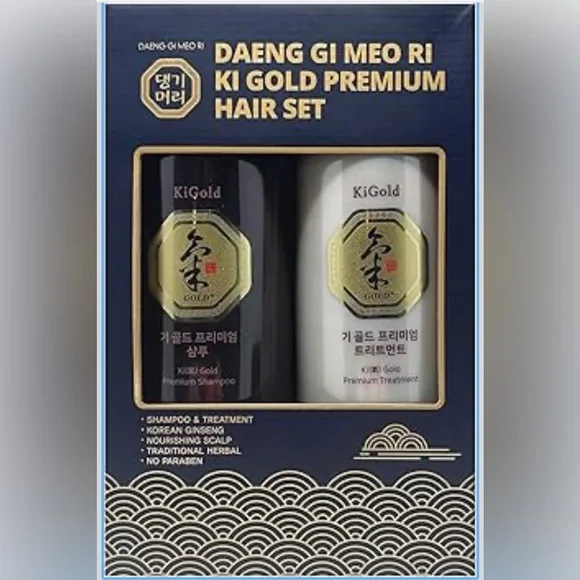 Daeng Gi Meo Ri Ki Gold Premium Hair Set Shampoo & Treatment Korean