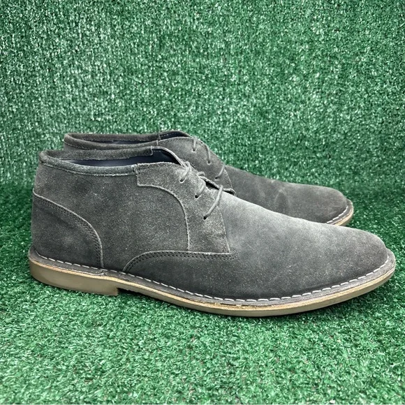KENNETH COLE Reaction Desert Sun Gray Chukka Boots Mens‎ Size 10.5