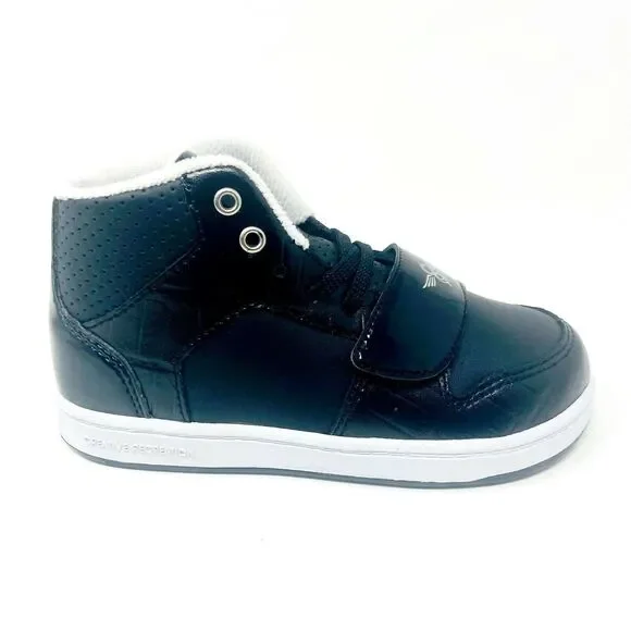 Creative Recreation Cesario Black Croc Toddler Baby Sneakers
