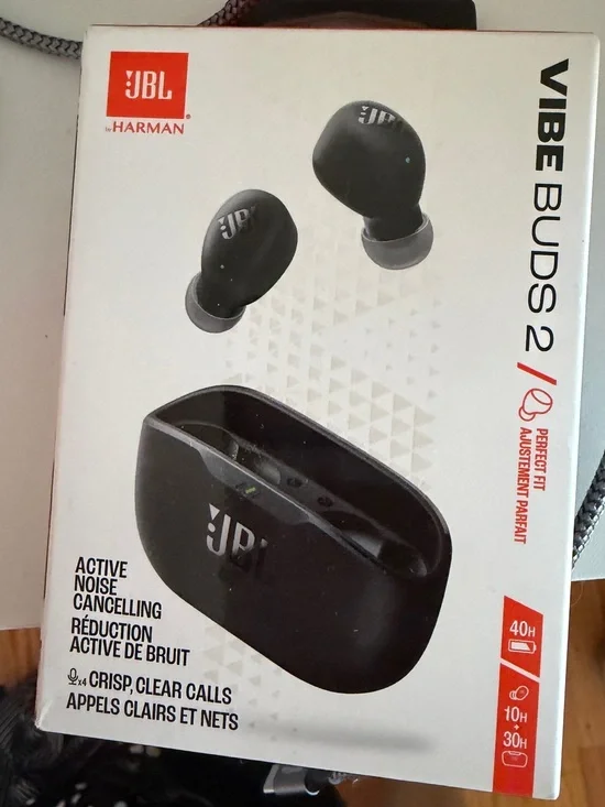 JBL VIBE BUDS 2 True Wireless Earbuds - Black