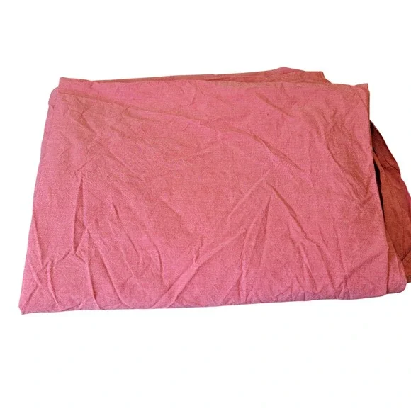 Pottery Barn Kids Twin Duvet Cover Pink 100% Cotton Made in Portugal  READ