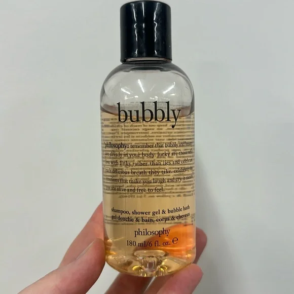 PHILOSOPHY BUBBLY shampoo, shower gel & bubble bath 6 FLOZ