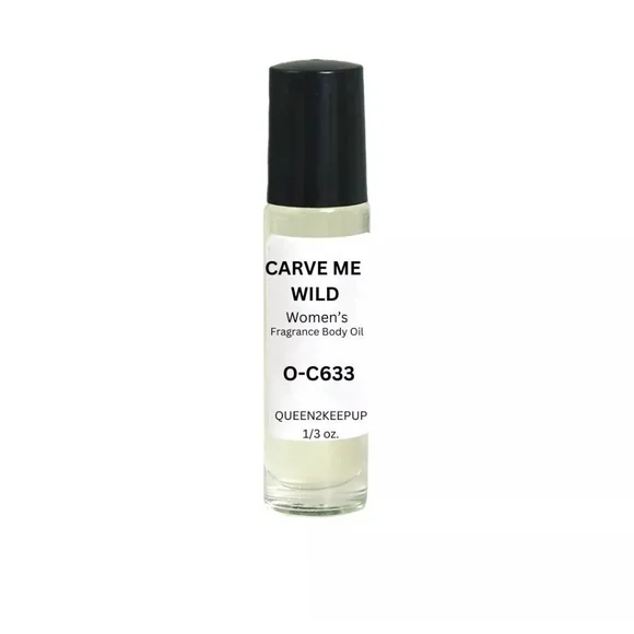 Carve Me Wild (Women) 10 ml Body Oil 1/3 oz All Natural Scent Roll- On