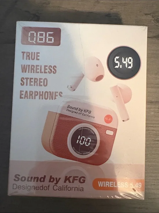 True Wireless Stereo Earphones - Pink