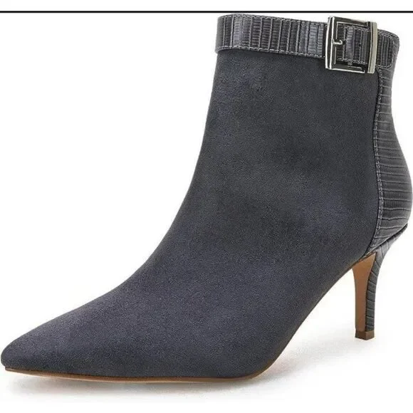 Ladies Comfortable Chic Pointy Toe Booties sz 9