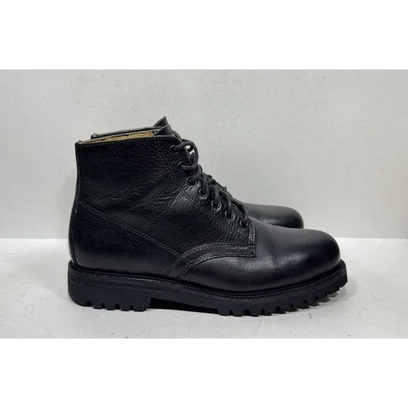 LL Bean‎ Chukka Leather Casual Ankle Boots Black Men's Size 12 Medium 05468