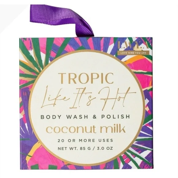 L.W.Y.A. Tropic Like It's Hot Coconut Milk Body Wash & Polish