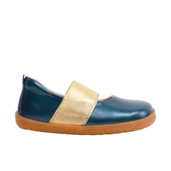 BOBUX delight navy mary Jane baby first walkers girl’s shoes size 23 7
