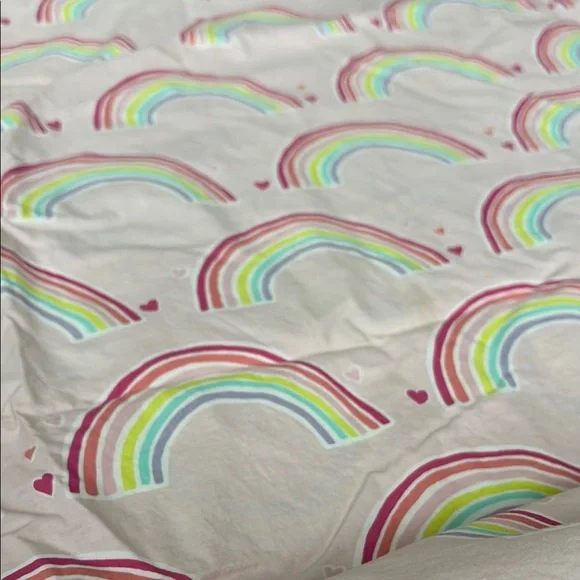 Pottery Barn Kids Rainbow Duvet Cover - Multicolor