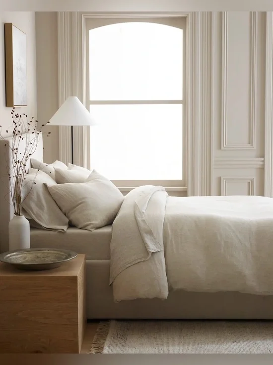 European Linen Chambray Duvet Cover