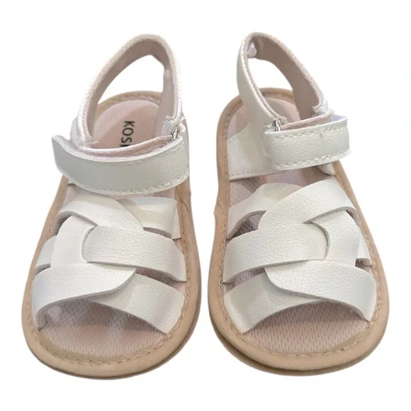 Koshine Baby Sandals Cream | Size 12–18 Months