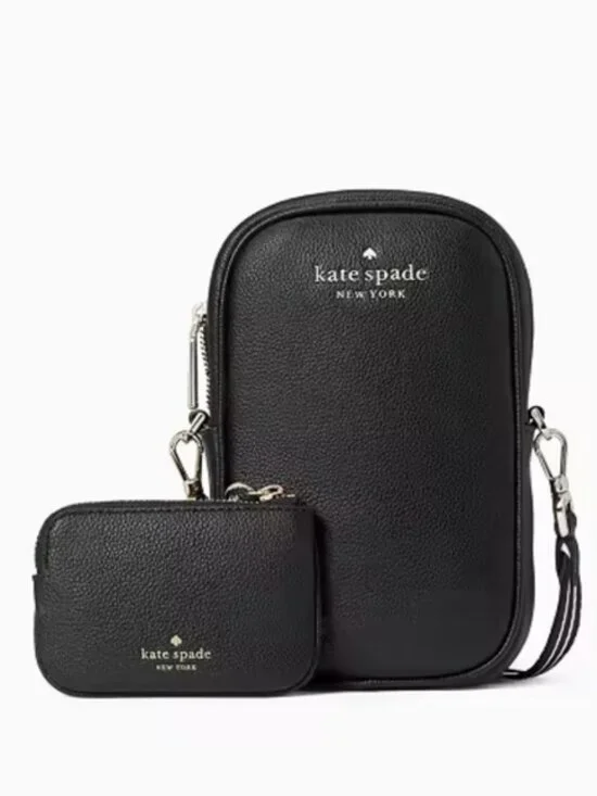 Kate Spade Rosie North South Zip Phone Crossbody Bag EUC