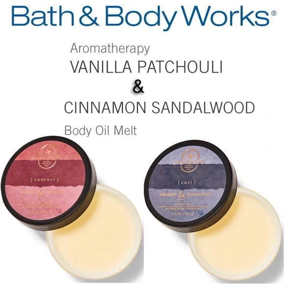 2 Aromatherapy: VANILLA PATCHOULI & CINNAMON & SANDLEWOOD Bundle