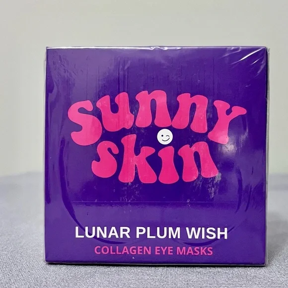 Collagen Eye Masks|NEW| Sunny Skin Lunar Plum Wish