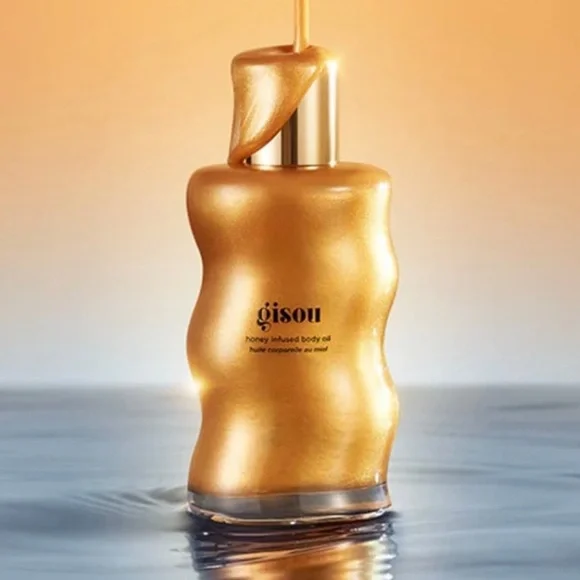 Gisou Honey Infused Body Oil Golden Shimmer