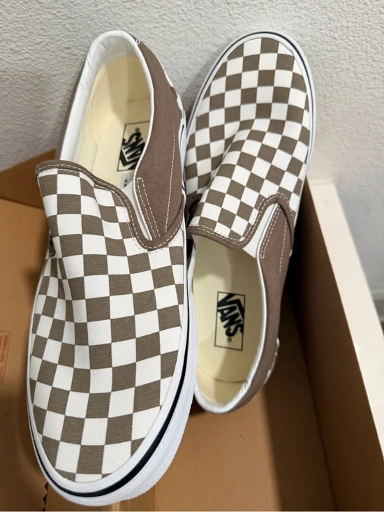 Vans Slip-On Checkerboard Sneakers - Color theory checkerboard