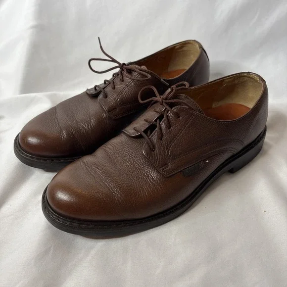 Mephisto Marlon Brown Leather Lace-Up Oxford‎ Shoes Men's Size 9