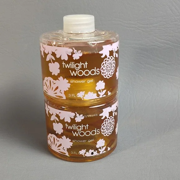 Bath & Body Works Twilight Woods Shower Gel 3oz Stackable Set/2 Original Retired