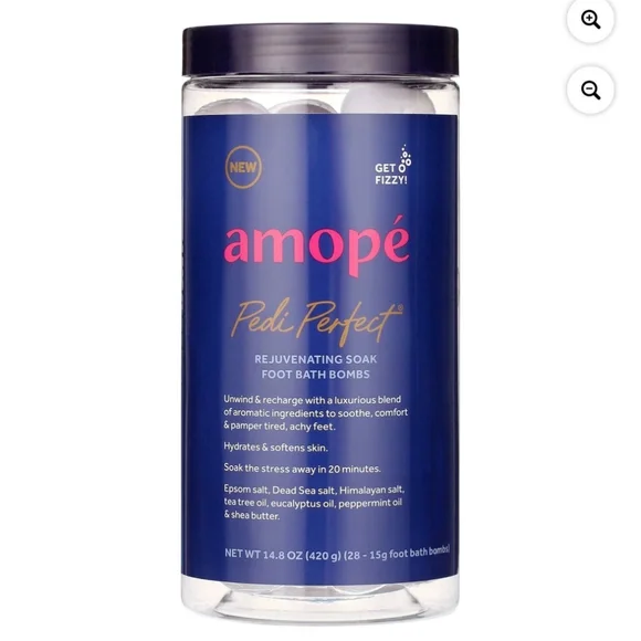 Amope FOOT DETOX -28 Soaks/Rejuvenate/Detox Remade Balls.