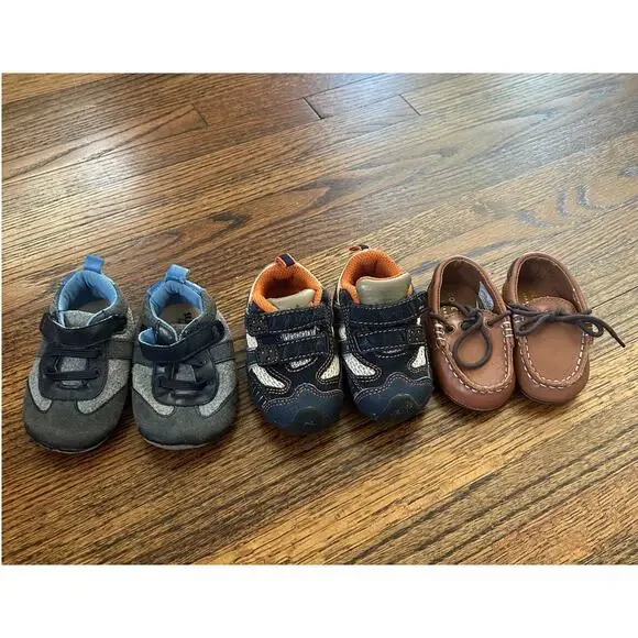 Lot of Baby Shoes - Cole Haan, Stride Rite, Oshkosh