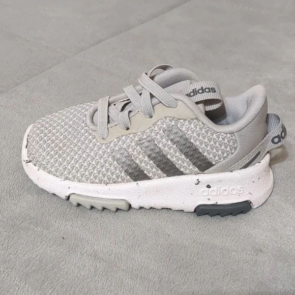 Adidas Racer TR2.0 Gray Sneakers Toddler Size 5K
