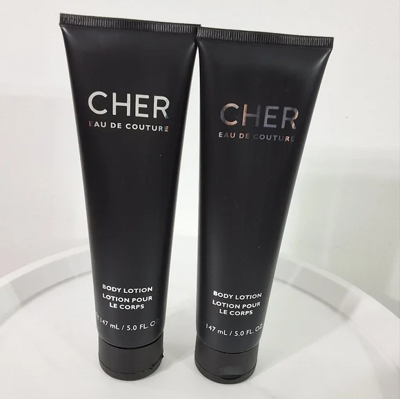 CHER Eau de Couture Body Lotions, Bundle Of 2, New, 5.0 FL OZ.