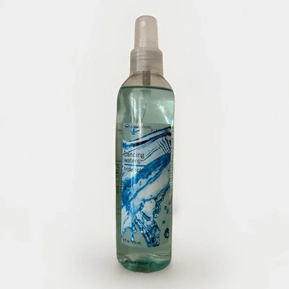 Vintage Bath & Body Works Pleasures Dancing Waters Body Splash‎