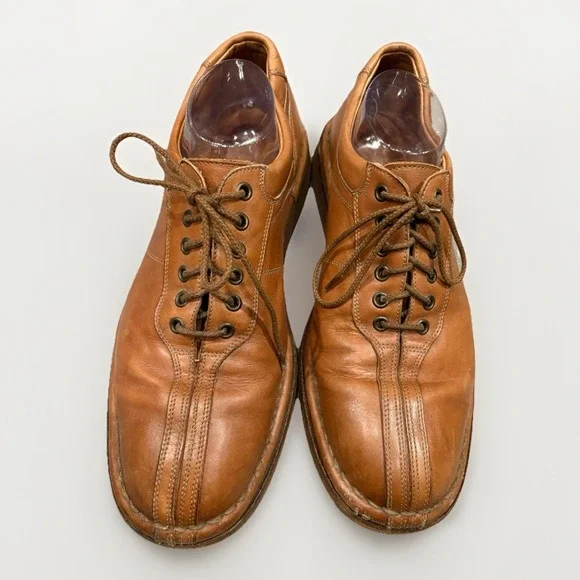 Allen Edmonds Leeds 2.0 Dress Shoes Brown Leather Mens Size 11.5