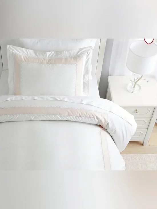 Pottery Barn - Monique Lhuillier Ethereal Pieced Sateen Duvet Cover & Shams
