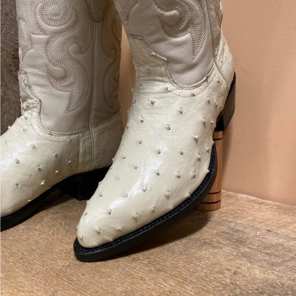 Veretta Ostrich Quail Boots kids USA 19 mex 18