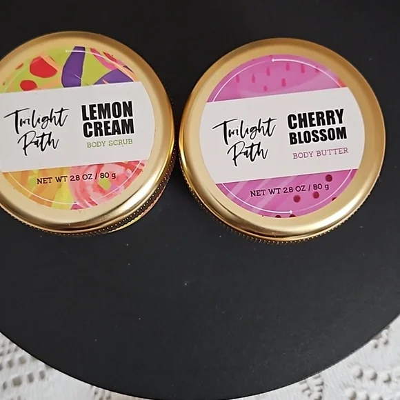 Body Scrub - Cherry Blossom and Lemon Cream