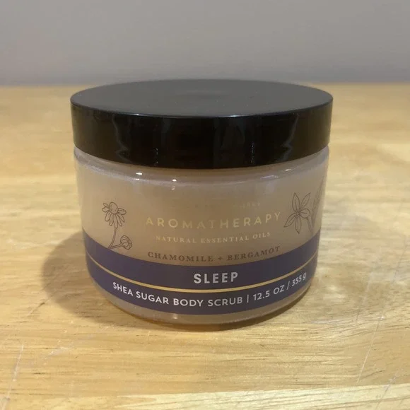 Bath & Body Works Aromatherapy Sleep Lavender Vanilla Shea Sugar Body‎ Scrub NWT