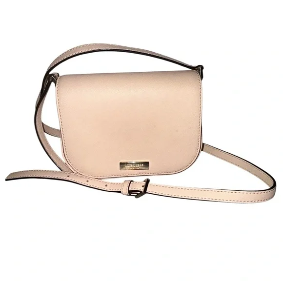 Pre loved Kate Spade laurel way Carsen blush crossbody bag